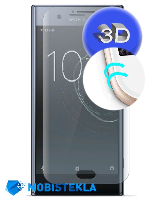 SONY XZ Premium - Zaščitno steklo 3D