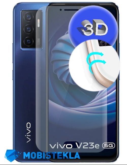 VIVO V23e - Zaščitno steklo 3D