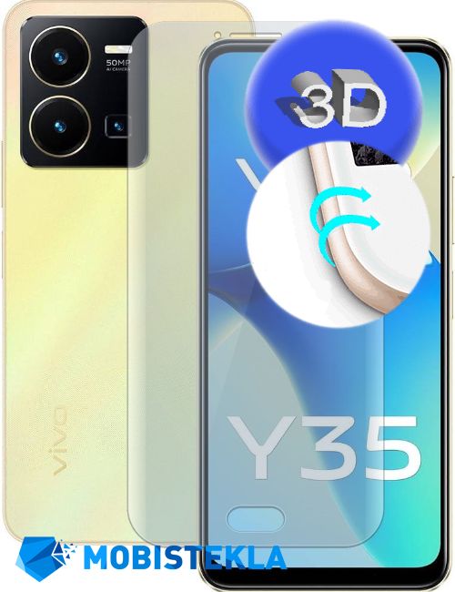 VIVO Y35 - Zaščitno steklo 3D