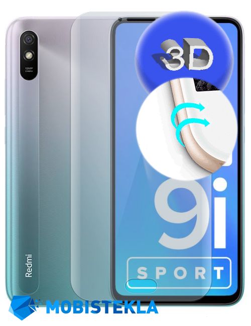 XIAOMI Redmi 9i Sport - Zaščitno steklo 3D