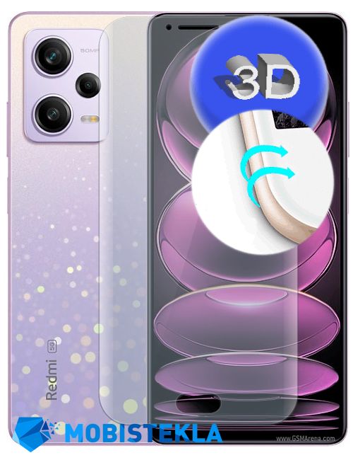 XIAOMI Redmi Note 12 Pro - Zaščitno steklo 3D