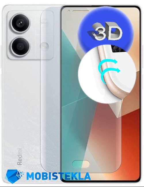 XIAOMI Redmi Note 13 5G  - Zaščitno steklo 3D