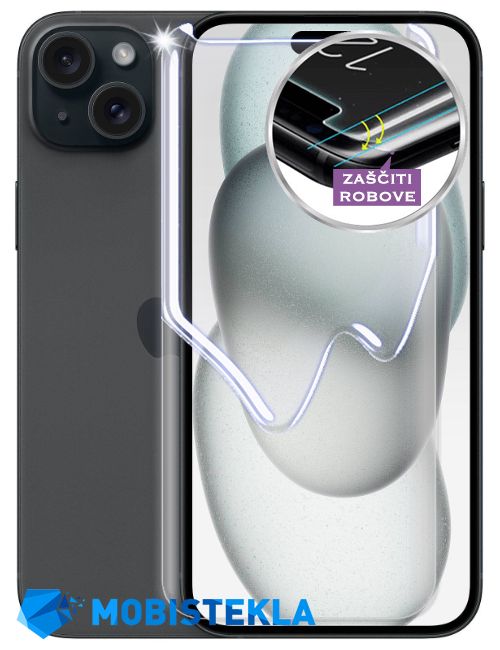 APPLE iPhone 15 Plus - Zaščitno steklo Dome