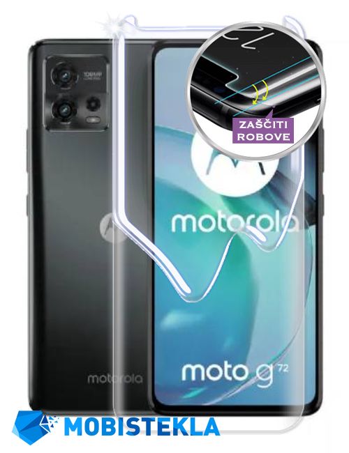 MOTOROLA Moto G72 - Zaščitno steklo Dome