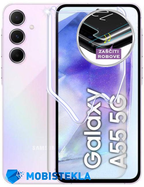 SAMSUNG Galaxy A55 5G - Zaščitno steklo Dome