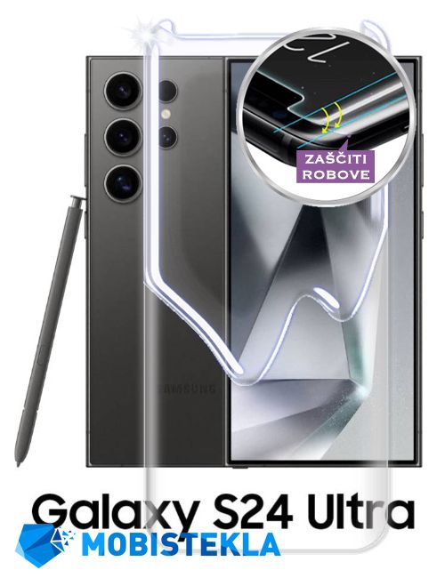 SAMSUNG Galaxy S24 Ultra - Zaščitno steklo Dome