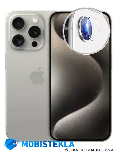 APPLE iPhone 15 Pro - Zaščitno steklo za kamero