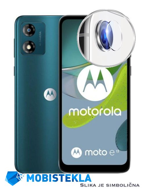MOTOROLA Moto E13 - Zaščitno steklo za kamero