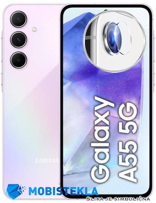 SAMSUNG Galaxy A55 5G - Zaščitno steklo za kamero