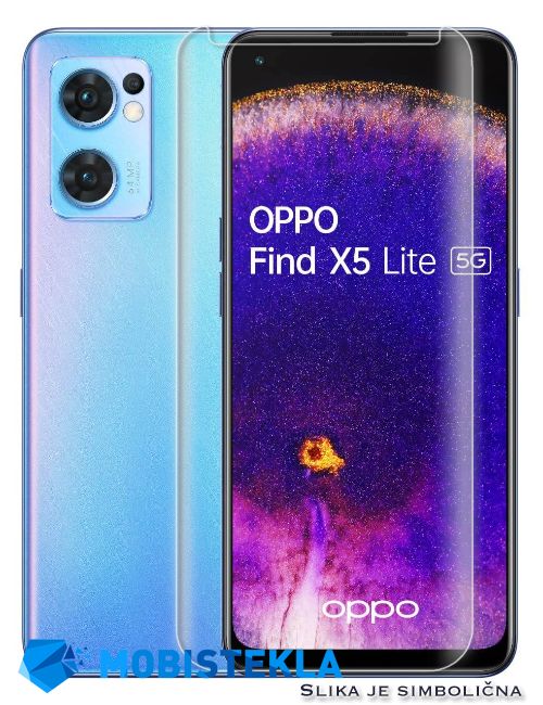 OPPO Find X5 Lite - Zaščitno steklo